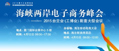电商大咖云集厦门 2015海峡两岸电子商务峰会前瞻